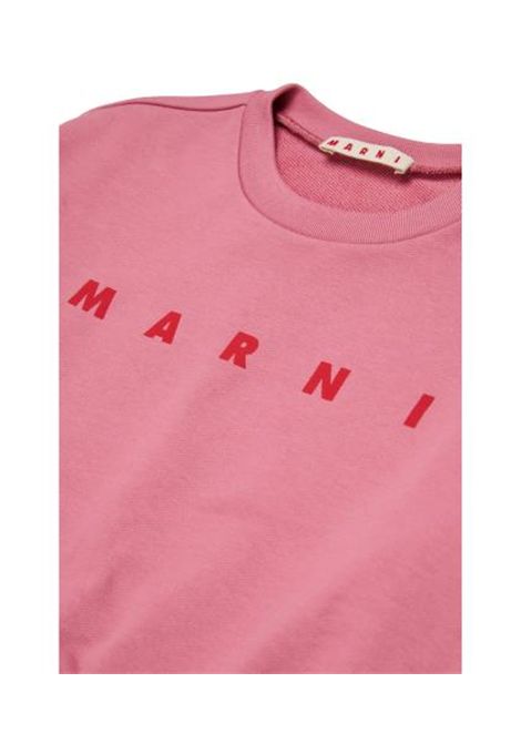 Felpa con logo MARNI KIDS | M01878 M00V00M352